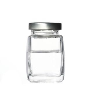 Factory Supply High Quality Metal Lid Customize 180ml Glass Food Jar Wholesale