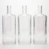 Vista 75cl 750ml Vodka Square Gin Whisky Rum Spirit Glass Bottle