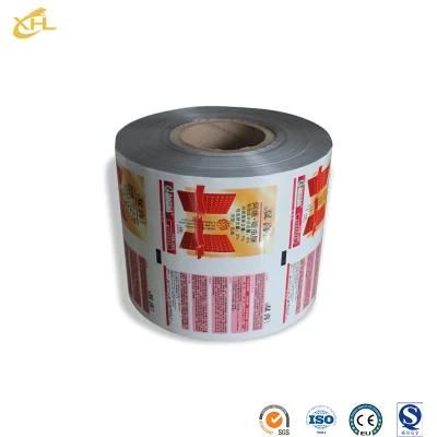 Xiaohuli Package China Curry Packaging Container Supply Coffee Bean Packaging Bag Offset Printing Stretch Film Roll for Candy Food Packaging