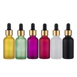 10ml 15ml 20ml 30ml 50mll 100ml Black Pink Blue Green Yellow Amber Glass Eliquid Essential Oil Bottle