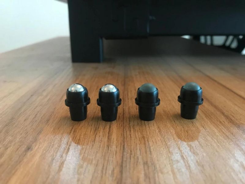 Shiny Black Painted Roll on Glass Bottle 10ml