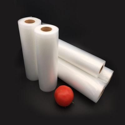 3 Side Sealed Embossed Vacuum Sealer Rolls Textured Vacuum Bag