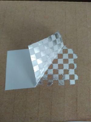 Self Adhesive Warranty Open Void Matte Silver Labels