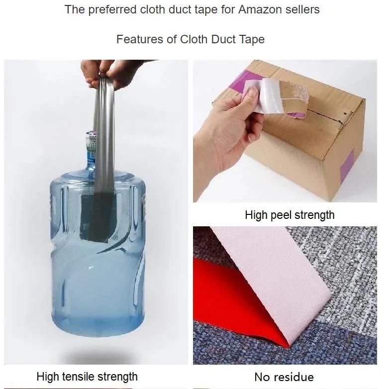 PVC Duct Tape, Good Impact and Abrasion Resistance