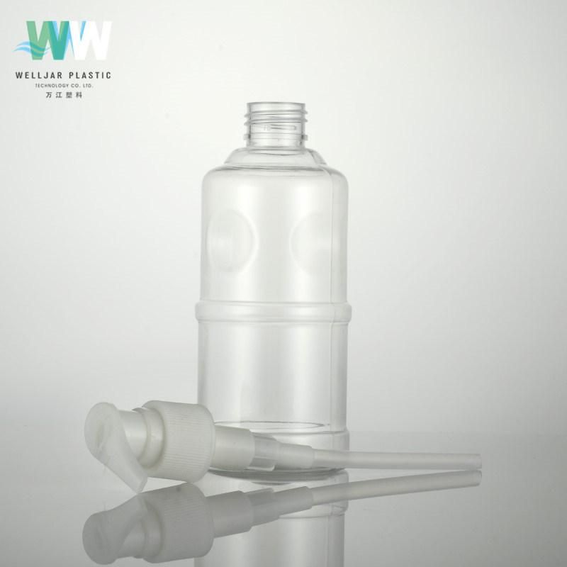 250ml Pet Shaped Empty Bottle with Lotion Pump