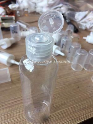 Good Price 50ml 60ml 100ml Disposable Hand Sanitizer Pet Bottle with Flip Top Cap