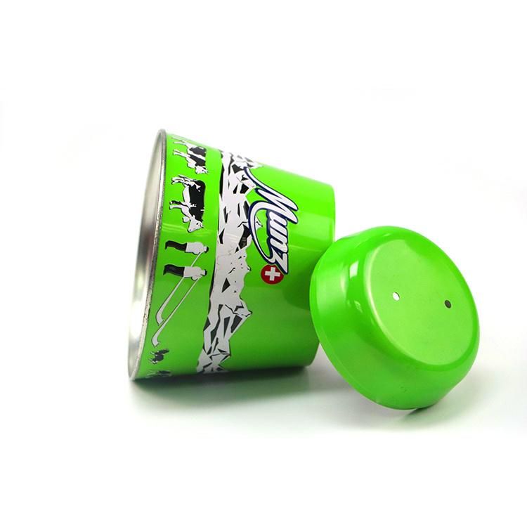Christmas Style Bell Shape Tin Snack Box