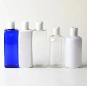 250ml 8oz Pet Plastic Square Press Cap Bottle for Cosmetic Packing