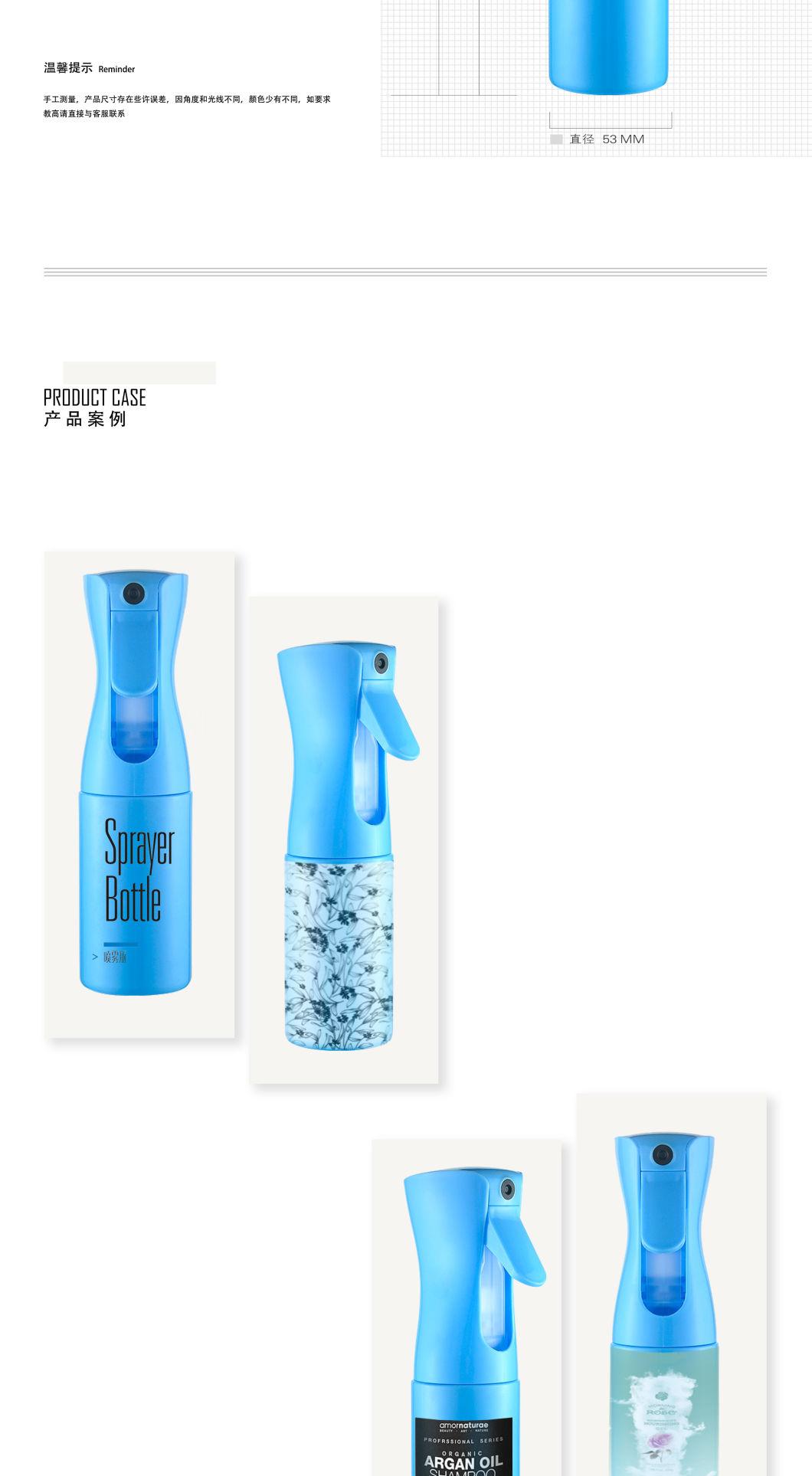 200ml Blue Color Pet Spray Bottle Automatic Mist Bottle Sprayer Rd-107X