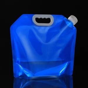Actearlier BPA Free Collapsible Water Bottle Plastic 5L Foldable Water Bag Beer Container