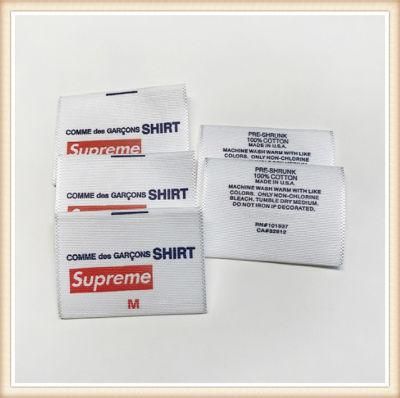 Factory Price Custom Woven Label for Apparel Fabric