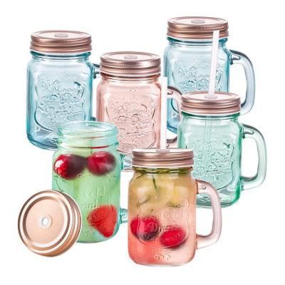 Empty Wide Mouth 4 Oz 8 Oz 16 Oz Food storage Round Mason Jar Shot Glass