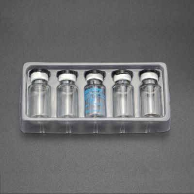 1ml 2ml 5ml PS White Flocking Inner Medical Plastic Packaging Ampoule Blister Vials Trays Medication