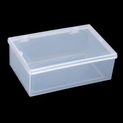 Rectangular PP Container PP Plastic Case with Hinge Lid