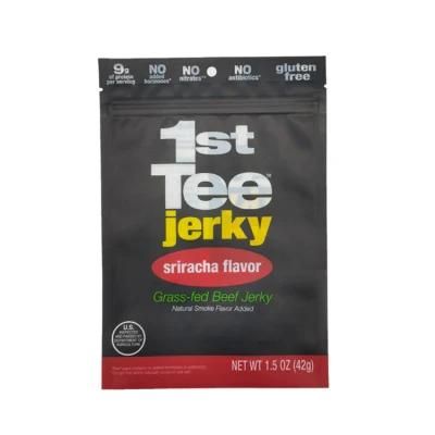 Custom Beef Jerky Packaging Bags Stand up Bag Zip Lock Bag