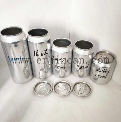 473ml Aluminum Beer Can Low MOQ Large Inventory Stock