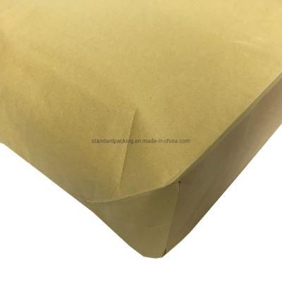 Paper Bag with PE Liner for Packing 15kg Flour