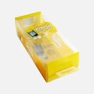 Manufacturer Custom PVC Pet Folding Transparent Printing Plastic Box for Makeup Brush