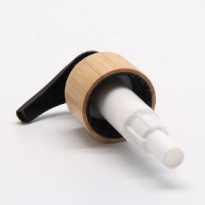 Luxury Aluminum 24 410 28410 18415 Cosmetic Airless Bamboo Lotion Pump Cap Pump