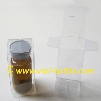Transparent Plastic Boxes for 10ml Glass Injection Kit, PVC Clear Boxes