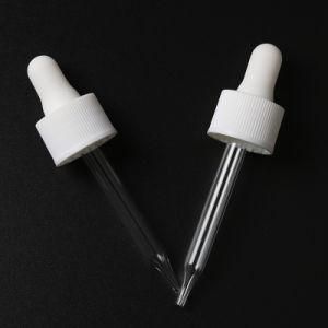 18 410 Rubber Teat Glass Liquid Dropper with Ceramic Bottle (ND01B)