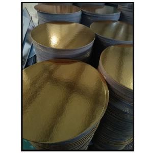Gold and Silver Cake Board