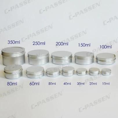 China Supply Small Round Aluminum Jar Metal Can Gift Box