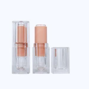 Custom Square Lip Stick Container Cosmetic Makeup Clear Empty Lipstick Tube