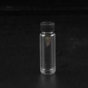 Amber Roll on Vial 10ml Glass Tube Bottle with Black Lid