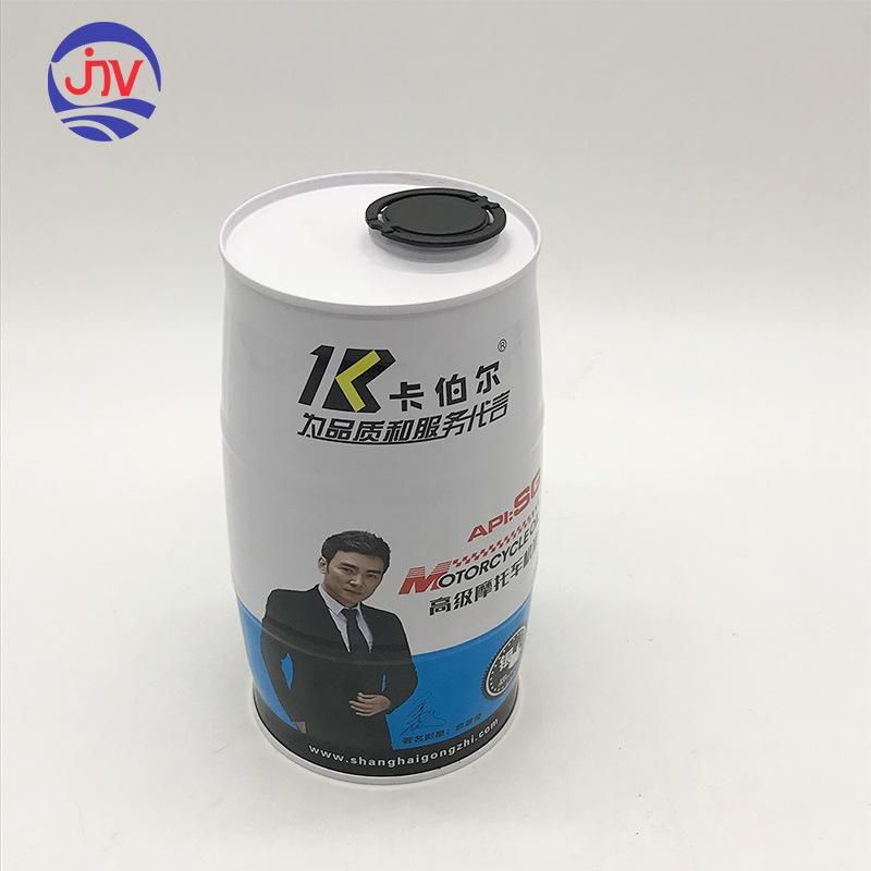 Empty Packaging Bottle Car Motor Engine Oil Metal Cans