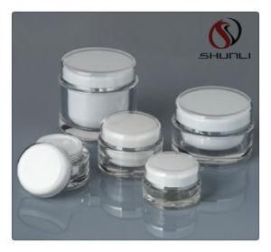 Acrylic Cream Jars for Cosmetic (SL02)