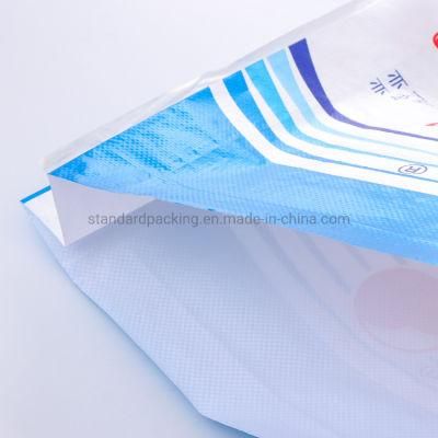 Manufacturers Wholesale BOPP Composite Premix Woven Bags for Cattle and Sheep Feed Packaging Color Printing Plastic Bags
