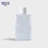 Best- Selling Square Transparent PETG 220ml Shampoo Bottles