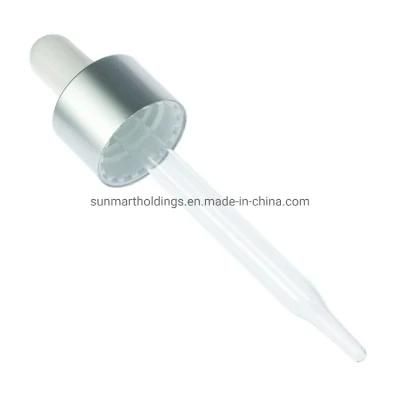 Glass Pipette Matt Silver Closure