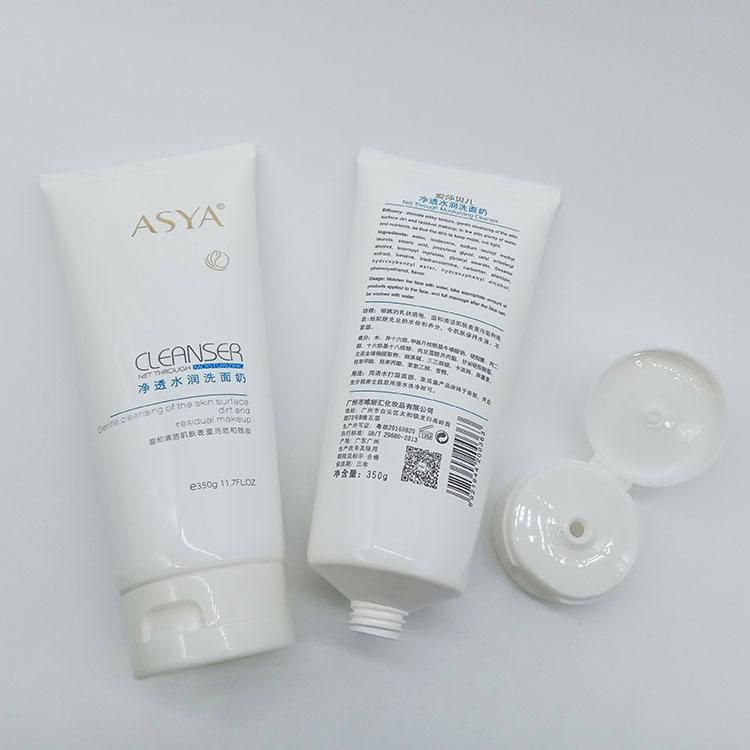 Custom Cosmetic Packaging Plastic Soft Tube with Logo Soft Plastic Tubes Screw Plastic Hot Stamping Cosmetic Tube Packaging