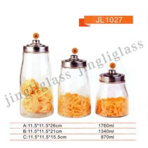Glass Jar / Food Storage Jar for Dry Food Glass Jar