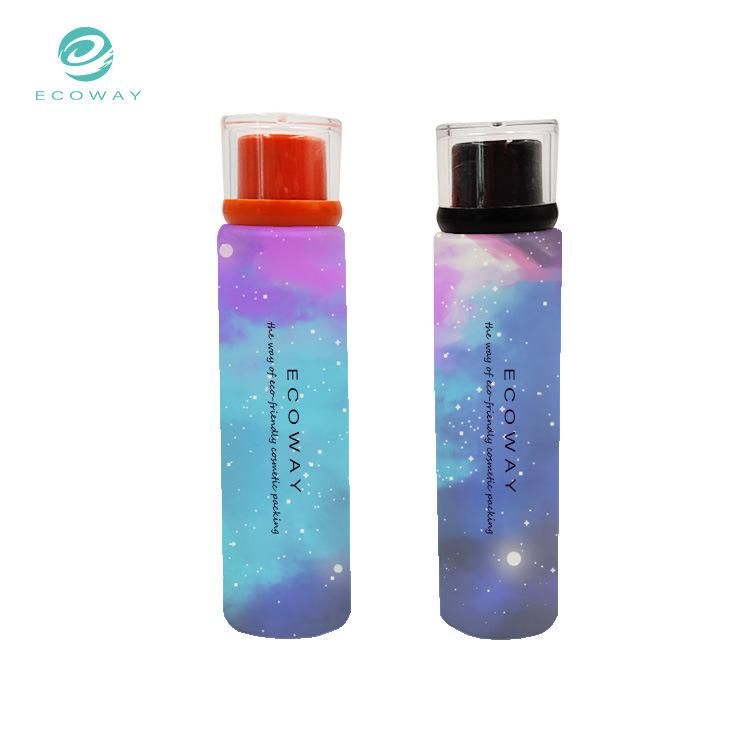 PE 40ml White Note Head Starry Sky Pattern Care Series Hotel Supplies Tube