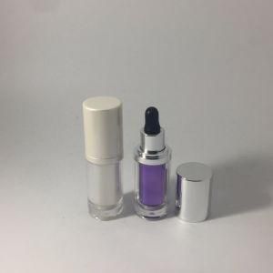 5ml Acrylic Round Essence Bottles with Dropper Head for Serums