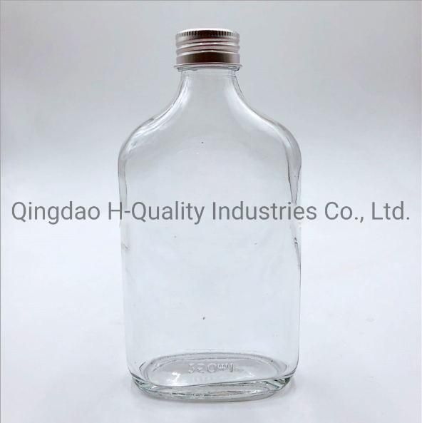 Oblate, Round, Droplet, Tapered Beverage Bottle Wine Bottle, Frosting&Transparent