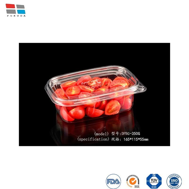 Plastic Food Container Fruit Clamshell Packaging Anti-Theft Boxes