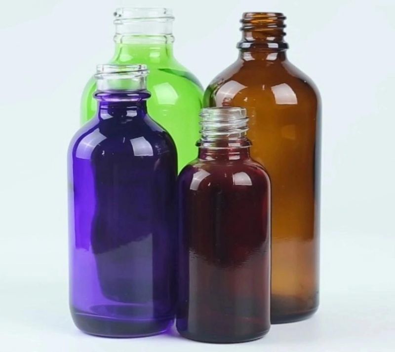10ml/15ml/30ml/50ml/100ml Clear/Amber/Blue/Green/ Essential Oil Glass Bottles