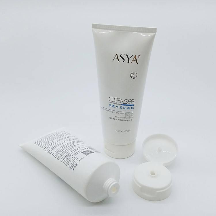 Cosmetic Tube Plastic Packaging Materials Facial Cleanser with Customized Cover