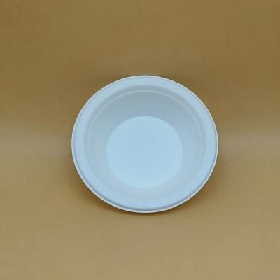 350ml (12OZ) Round Sugarcane Bowls Disposable Salad Bowls