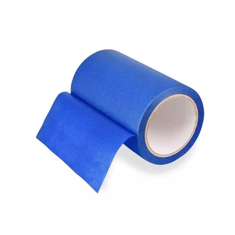 UV Resistance No Residue Blue Crepe Paper Masking Painter′s Adhesive Tape Easy to Remove