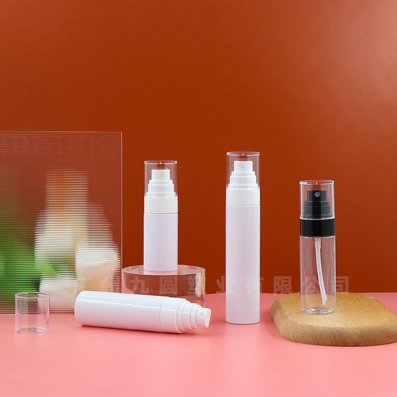 Cosmetic Clear Spray Bottle 30ml 40ml 50ml 60ml 80ml Pet Plastic Spray Bottle