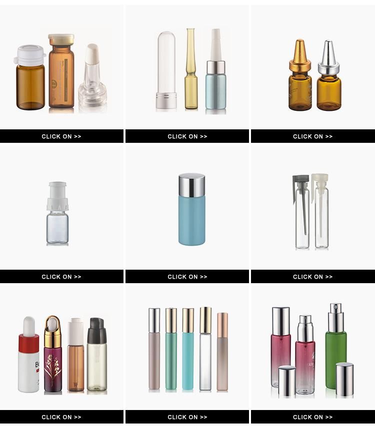 Customized Glass Tube Bottle for Skincare Freeze Dried Powder Bottle