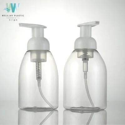 Personal Care Shampoo Round Pet Pocket Bottle with Pump Sprayer