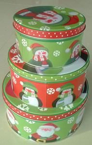 Christmas Gifts Packing Tin Box Sets