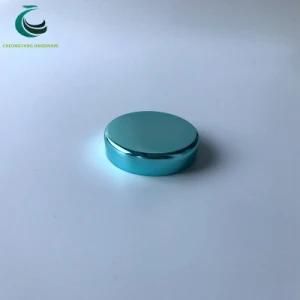 China Supplier 30ml 50ml Cream Jar Silver Gold Green Blue Aluminum Caps Plastic Inner