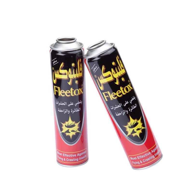 Manufacture Metal Tins Spray Cans Aerosol Tinplate Can